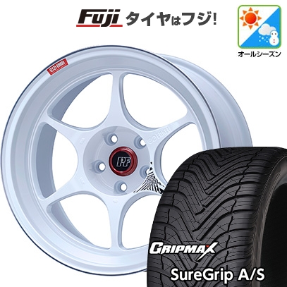 【新品国産車用5穴114.3】 | オールシーズンタイヤ ホイール4本セット | 225/40R18 | グリップマックス Sure Grip AS | ENKEI PF06 18インチ