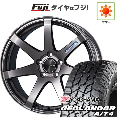 【新品国産車用5穴114.3】 | 夏タイヤ ホイール4本セット | 225/55R18 | ジオランダー A/T4 G018 RBL | ENKEI PF07 18インチ