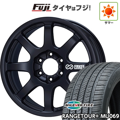 新品 ランクル300/ランクル250 夏タイア 銀輪4本仕かける 265/65R18 ミ生き胆 領域周遊旅行足し加えるMU069(押さえる)ENKEI ALLROAD PDT1 8.5J 18in
