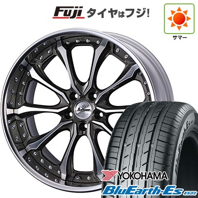 【新品国産車用 5穴114.3車】 夏タイヤ ホイール4本セット 245/40R19 ヨコハマ ブルーアース ES32 WEDS ウェッズ クレンツェ ヴェルサム 19インチ