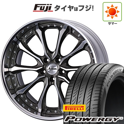 PIRELLI - 【新品国産車用5穴114.3】 | 夏タイア 車輪4本仕掛ける | 225/45R19 | ピレリ パワジー | WEDS ウェッズ クレンツェ ヴェルサム | 19in タイヤ、ホイール-車、バイク、自転車-夏タイヤ、ホイールセット