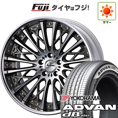 【新品】40系アルファード/ヴェルファイア用 夏タイヤ ホイール4本セット 225/55R19 ヨコハマ アドバン dB V553 WEDS ウェッズ クレンツェ シュリット 19インチ