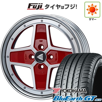 BluEarth 【新品国産車用 4穴100車】 夏タイヤ ホイール4本セット 185 