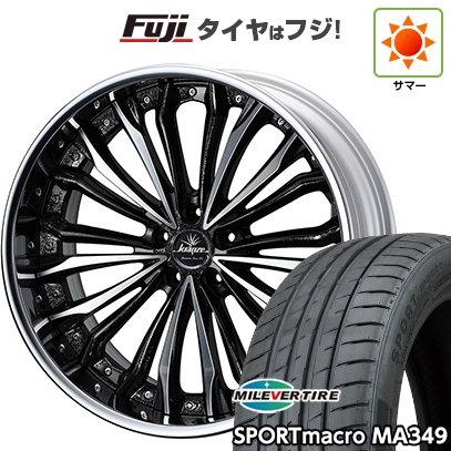 【新品国産車用5穴114.3】 | 夏タイア 車輪4本仕掛ける | 215/35R19 | ミ生き胆 MA349 | WEDS ウェッズ クレンツェ フェルゼン | 19in 車、バイク、自転車-タイヤ、ホイール-自動車