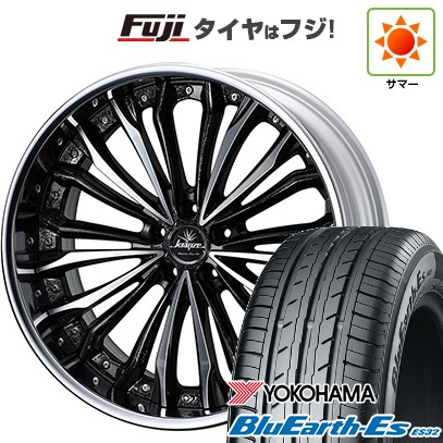 【新品国産車用 5穴114.3車】 夏タイヤ ホイール4本セット 245/40R19 ヨコハマ ブルーアース ES32 WEDS ウェッズ クレンツェ フェルゼン 19インチ