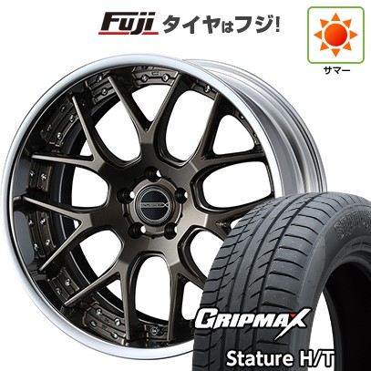 【新品国産車用 5穴114.3車】 夏タイヤ ホイール4本セット 235/50R18 グリップマックス スタチャー H/T BSW（限定） WEDS ウェッズ マーベリック 1307M 18インチ