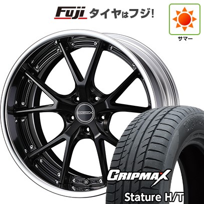 【新品国産車用 5穴114.3車】 夏タイヤ ホイール4本セット 235/55R19 グリップマックス スタチャー H/T BSW（限定） WEDS ウェッズ マーベリック 905S 19インチ