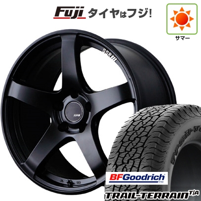 【新品国産車用 5穴114.3車】 夏タイヤ ホイール4本セット 225/60R18 BFグッドリッチ トレールテレーンT/A ORBL SSR GT GTV01 18インチ