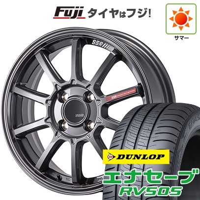 【新品国産車用 5穴114.3車】 夏タイヤ ホイール4本セット 225/45R18 ダンロップ エナセーブ RV505 SSR GT GTV05 18インチ