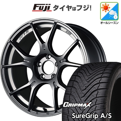 【新品国産車用5穴114.3】 | オールシーズンタイヤ ホイール4本セット | 235/50R18 | グリップマックス Sure Grip AS | SSR GT GTX02 18インチ