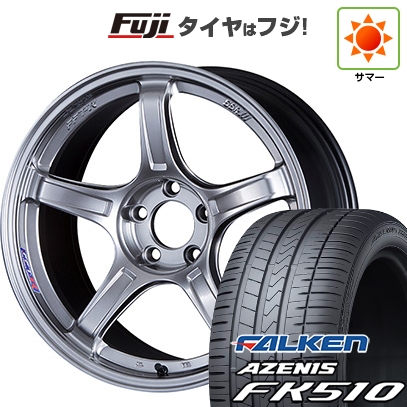 【新品国産車用 5穴114.3車】 夏タイヤ ホイール4本セット 235/60R18 ファルケン アゼニス FK510 SUV SSR GT GTX03 18インチ