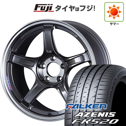 【新品国産車用5穴100】 | 夏タイヤ ホイール4本セット | 225/55R18 | ファルケン アゼニス FK520L | SSR GT GTX03 | 7.5J 18インチ