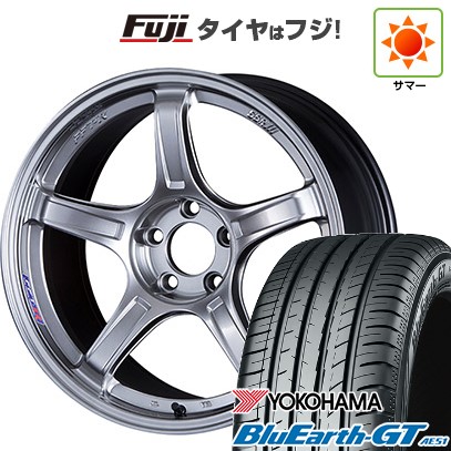 BluEarth - 【新品国産車用 5穴114.3車】 夏タイア 銀輪4本仕かける 235/40R19 ヨコハマ 青味地びた GT AE51 SSR GT GTX03 19in
