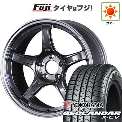 【新品国産車用5穴114.3】 | 夏タイヤ ホイール4本セット | 225/45R19 | ヨコハマ ジオランダー X-CV G057 | SSR GT GTX03 | 8.5J 19インチ