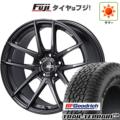 BFグッドリッチ - 【新品国産車用5穴114.3】 | 夏タイア 銀輪4本仕かける | 235/60R18 | トレールテレーンT/A RBL | SSR ラインドライブ 印字機10モノ立ちはだかる 18in
