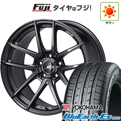 【新品国産車用5穴114.3】 | 夏タイヤ ホイール4本セット | 225/35R19 | ヨコハマ ブルーアース ES32 | SSR ライナー タイプ10モノブロック | 19インチ