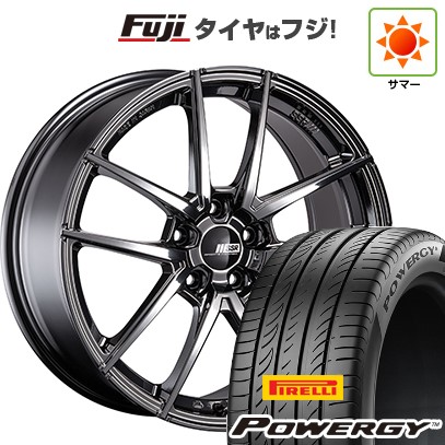 【新品国産車用 5穴114.3車】 夏タイヤ ホイール4本セット 245/40R20 ピレリ パワジー SSR ライナー タイプ10モノブロック 20インチ