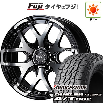 【新品】プラド/ハイラックス 夏タイヤ ホイール4本セット 265/65R17 ブリヂストン デューラー A/T002 OWL/RBL SSR ディバイド ZS 17インチ