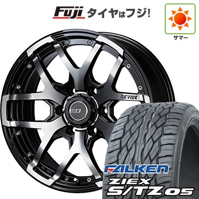【新品】プラド/ハイラックス 夏タイヤ ホイール4本セット 265/60R18 ファルケン ジークス S/TZ 05 SSR ディバイド ZS 18インチ