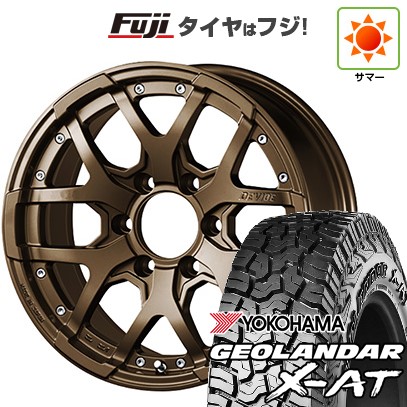 【新品国産車用 6穴139.7車】 夏タイヤ ホイール4本セット 285/70R17 ヨコハマ ジオランダー X-AT G016 SSR ディバイド ZS-D 17インチ