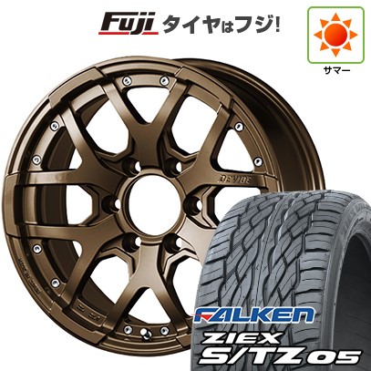 【新品】プラド/ハイラックス 夏タイヤ ホイール4本セット 265/60R18 ファルケン ジークス S/TZ 05 SSR ディバイド ZS-D 18インチ