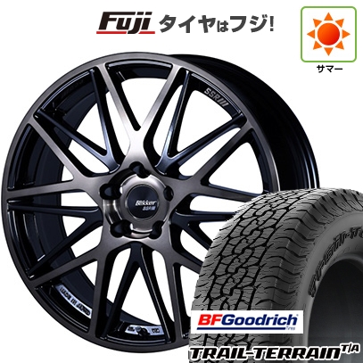 【新品国産車用 5穴100車】 夏タイヤ ホイール4本セット 225/55R18 BFグッドリッチ トレールテレーンT/A ORBL SSR ブリッカー 01M 18インチ