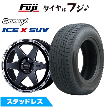 新品 RAV4/ハリアー用 スタッドレスタイヤ ホイール4本セット 225/65R17 ICEX SUV BSW ブラックサイドウォール(限定) SSR ディバイド TR-6【限定】 7J 17インチ