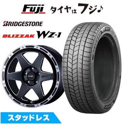【新品】RAV4/ハリアー用 スタッドレスタイヤ ホイール4本セット 225/65R17 ブリヂストン ブリザック WZ-1 SSR ディバイド TR-6【限定】 7J 17インチ