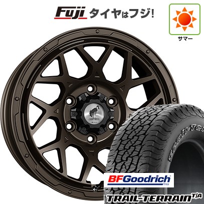 BFグッドリッチ - 【新品】プラド/ハイラックス 夏タイア 銀輪4本仕掛ける 265/65R17 BFG トレールテレーンT/A ORWL はやりっ子 ロディオドライブ 8M MONO 17in