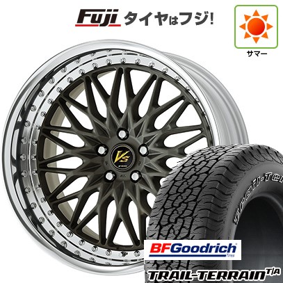 【新品国産車用 5穴114.3車】 夏タイヤ ホイール4本セット 225/65R17 BFグッドリッチ トレールテレーンT/A ORWL WORK ワーク VS VS-XV 17インチ