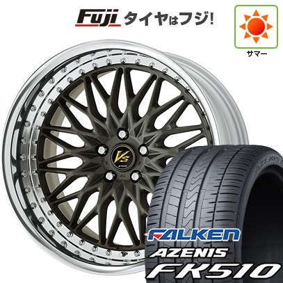 【新品国産車用 5穴114.3車】 夏タイヤ ホイール4本セット 215/35R19 ファルケン アゼニス FK510 WORK ワーク VS VS-XV 19インチ