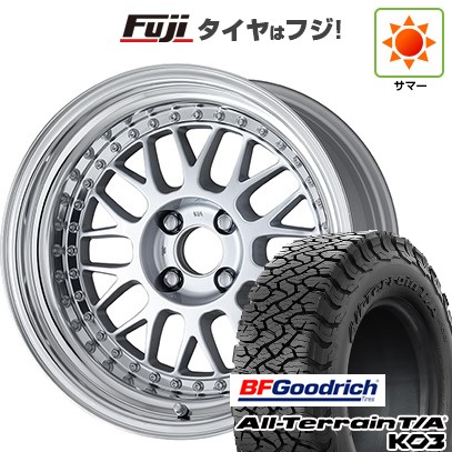 【新品国産車用 5穴114.3車】 夏タイヤ ホイール4本セット 215/65R16 BFグッドリッチ オールテレーンT/A KO3 RBL WORK ワーク マイスター M1 3P 16インチ