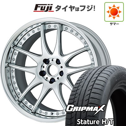 夏タイヤ ホイール4本セット 225/45R19 グリップマックス スタチャー H/T BSW（限定） WORK ワーク エモーション CR 3P 19インチ