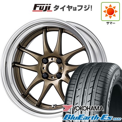 BluEarth 【新品国産車用 4穴100車】 夏タイヤ ホイール4本セット 205