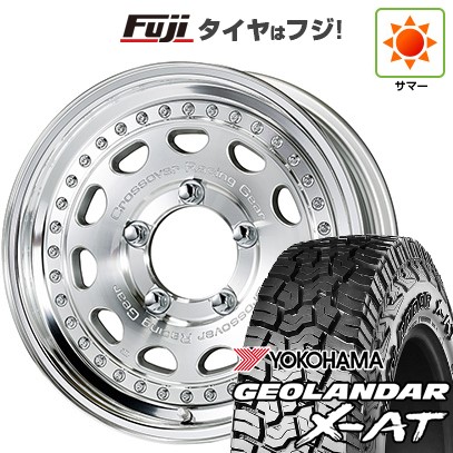 【新品】ジムニー 夏タイヤ ホイール4本セット 185/85R16 ヨコハマ ジオランダー X-AT G016 WL WORK ワーク クラッグ ガルバトレ 16インチ