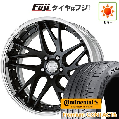 【新品】40系アルファード/ヴェルファイア用 夏タイヤ ホイール4本セット 245/40R21 コンチ プレミアムコンタクト6(特価限定) WORK グノーシスCV CVX 21インチ
