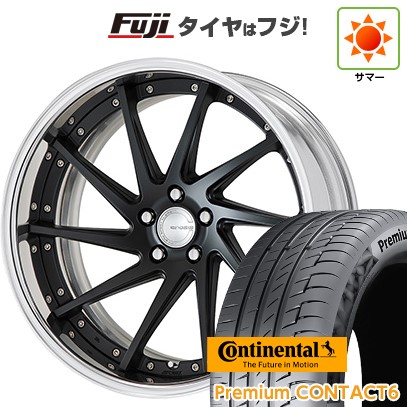【新品】40系アルファード/ヴェルファイア用 夏タイヤ ホイール4本セット 245/40R21 コンチ プレミアムコンタクト6(特価限定) WORK グノーシスCV CVS 21インチ