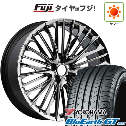【新品国産車用5穴114.3】 | 夏タイヤ ホイール4本セット | 225/40R19 | ヨコハマ ブルーアース GT AE51 | WALD ヴァルド ジェニュインライン F-001 | 19インチ