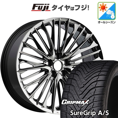 新品国産車用5穴114.3 | オールシーズンタイヤ ホイール4本セット | 225/55R19 | シュアグリップ A/S | WALD ヴァルド ジェニュインライン F-001 | 19インチ