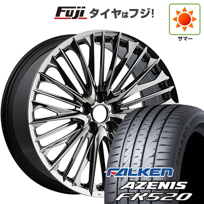 【新品国産車用5穴114.3】 | 夏タイヤ ホイール4本セット | 225/45R19 | ファルケン アゼニス FK520L | WALD ヴァルド ジェニュインライン F-001 | 19インチ