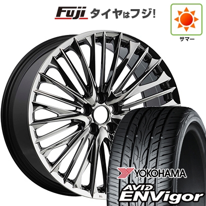 【新品国産車用5穴114.3】 | 夏タイヤ ホイール4本セット | 245/35R21 | ヨコハマ エイビッド エンビガーS321 | ジェニュインライン F-001 | 21インチ