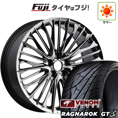 新品国産車用5穴114.3 | 夏タイア 車輪4本仕掛ける | 265/30R22 | ラグナロクGTS BSW | WALD ヴァルド ジェニュインライン F-001 | 22in 自動車-タイヤ、ホイール