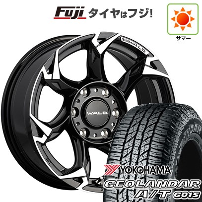 【新品国産車用 6穴139.7車】 夏タイヤ ホイール4本セット 285/70R17 ヨコハマ ジオランダー A/T G015 OWL/RBL ヴァルド ボルサリノ V11-C SUV 17インチ