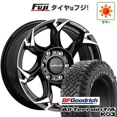 【新品国産車用 6穴139.7車】 夏タイヤ ホイール4本セット 285/70R17 BFグッドリッチ オールテレーンT/A KO3 RWL ヴァルド ボルサリノ V11-C SUV 17インチ
