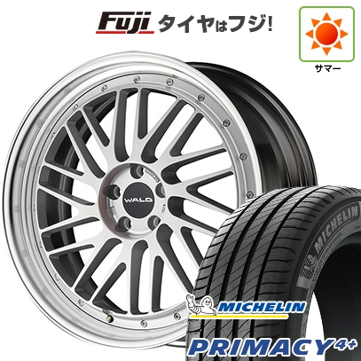 【新品国産車用5穴114.3】 | 夏タイヤ ホイール4本セット | 245/40R21 | ミシュラン プライマシー4+ | WALD ヴァルド トスカ 2P T22-C | 21インチ