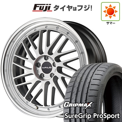 【新品国産車用5穴114.3】 | 夏タイヤ ホイール4本セット | 245/35R21 | PRO SPORT BSW | WALD ヴァルド トスカ 2P T22-C | 21インチ