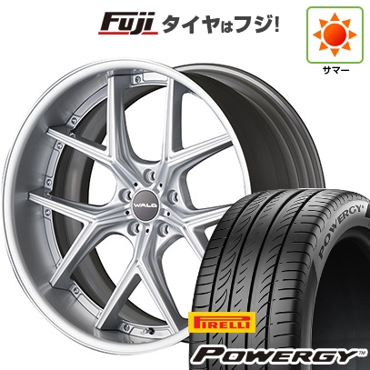 【新品国産車用5穴114.3】 | 夏タイヤ ホイール4本セット | 245/40R20 | ピレリ パワジー | WALD ヴァルド イリマ 2P I12-C | 20インチ