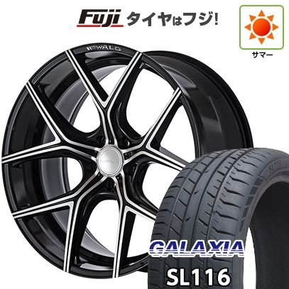 【新品国産車用5穴114.3】 | 夏タイヤ ホイール4本セット | 255/45R20 | ギャラクシア SL116(限定) | WALD ヴァルド イリマ 1P I11-C | 20インチ