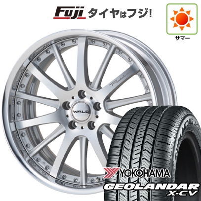 新品国産車用5穴114.3 | 夏タイヤ ホイール4本セット | 245/45R20 | ヨコハマ ジオランダー X-CV G057 | WALD ヴァルド ポルトフィーノ 2P P12-C | 20インチ