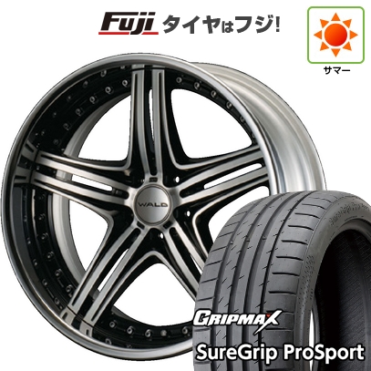 グリップマックス - 【新品国産車用5穴114.3】 | 夏タイア 車輪4本仕掛ける | 245/40R20 | PRO SPORT BSW | WALD ヴァルド マホラ 3P M13-C | 20in 自動車-車、バイク、自転車-タイヤ、ホイール